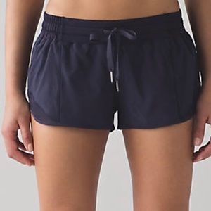 Lululemon run shorts gray